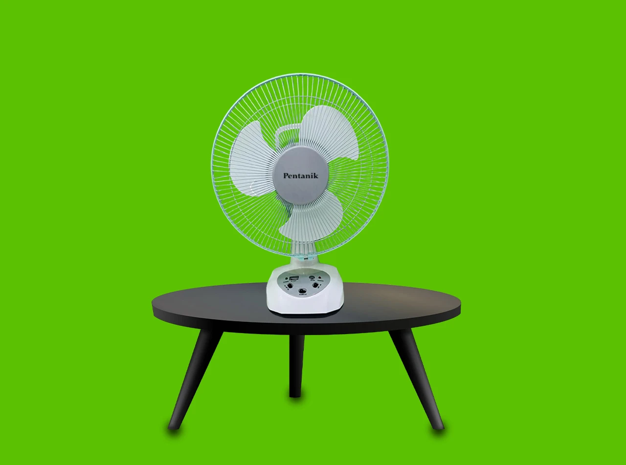 Pentanik Rechargeable Table Fan | PF-2912, Pentanik Rechargeable Table Fan Battery | PF-2912, Pentanik Rechargeable Table Fan | PF-2912 view 2