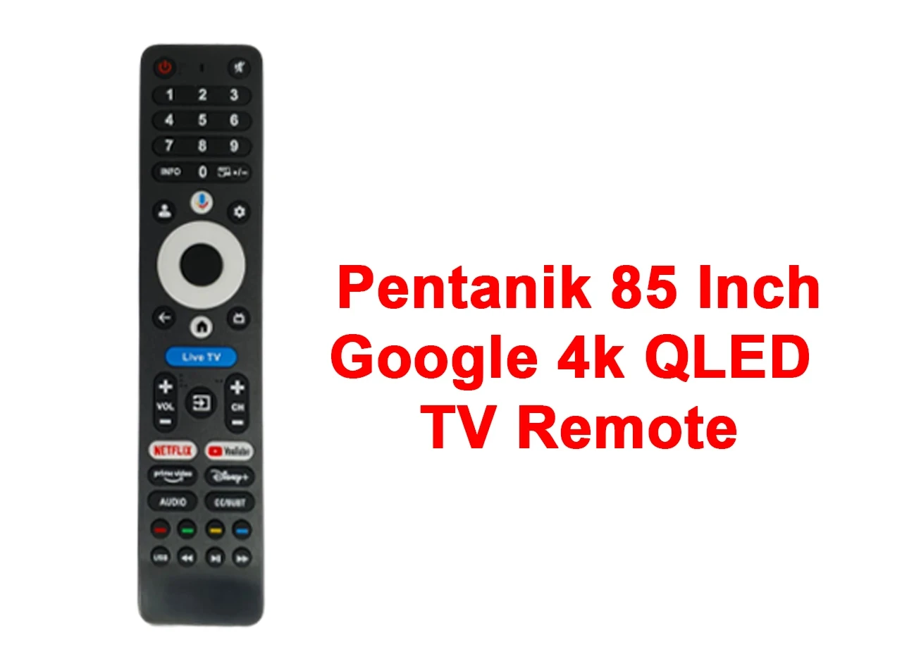 Pentanik 85 Inch QLED Google 4k TV view 2